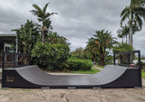 3ft High (90cm) Outdoor Halfpipe