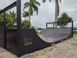 3ft High (90cm) Outdoor Halfpipe